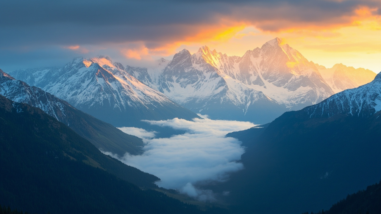 Mountain Landscape - Minimax AI Image Generator | Text to Image 16:9