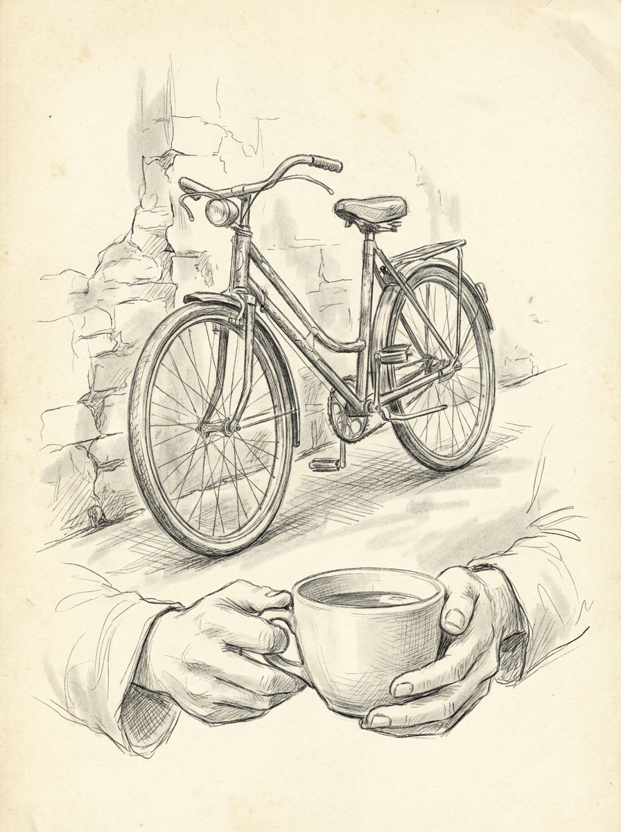 Pencil Sketch Still Life - AI Generated Line Art Art by Nano Banana Pro | Waifu2x.live