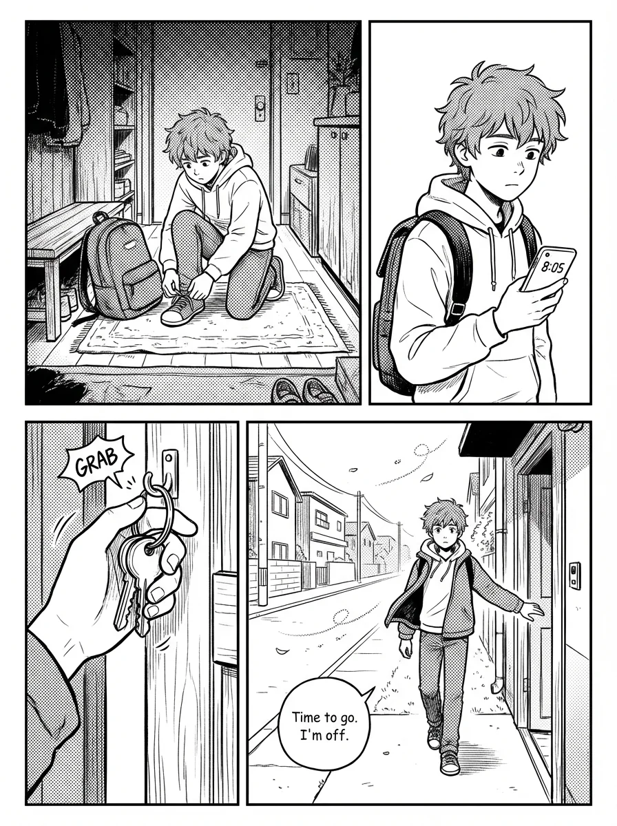 Original low resolution manga page before Waifu2x upscaling